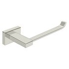 Toilet Paper Holder Single Post in Polished Nickel