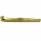 Solid Brass 6" Heavy Duty Surface Bolt with Concealed Screws in Polished Brass