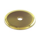 Solid Brass 1 1/4" Diameter Knob Backplate in PVD Brass
