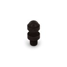 Solid Brass Acorn Tip Cabinet Hinge Finial (Sold Individually) in Oil Rubbed Bronze