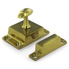 Solid Brass Small Cabinet Lock in Polished Brass