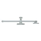 Solid Brass 10" Casement Stay Adjuster in Brushed Chrome