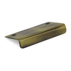 Solid Brass 3" x 1 1/2" Drawer, Cabinet and Mirror Pull in Antique Brass