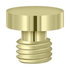 Button Tip in Unlacquered Brass