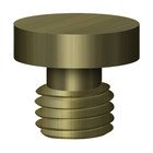 Button Tip in Antique Brass