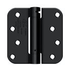4"x 4"x 5/8" UL Listed Spring Hinge (Sold Individually) in Paint Black
