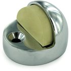 Solid Brass High Profile Dome Stop in Polished Chrome