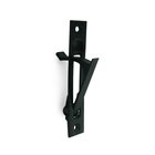 Solid Brass Edge Pull in Paint Black