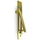 Solid Brass Heavy Duty Edge Pull in Polished Brass