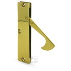 Solid Brass Thin Edge Pull in Polished Brass