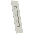Solid Brass Rectangular Flush Pull in Polished Nickel