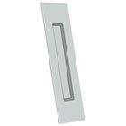Solid Brass Rectangular Flush Pull in Polished Chrome