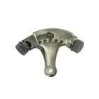 Solid Brass Hinge Mounted Adjustable Hinge Pin Stop in Antique Nickel