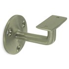 Solid Brass 3" Projection Hand Rail Bracket (Sold Individually) in Brushed Nickel