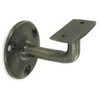 Solid Brass 3" Projection Hand Rail Bracket (Sold Individually) in Antique Nickel