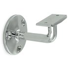 Solid Brass 3" Projection Hand Rail Bracket (Sold Individually) in Polished Chrome