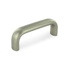 Solid Brass 3" Centers Wide Wire Pull in Brushed Nickel