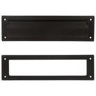 Solid Brass Mail Slot in Oil Rubbed Bronze