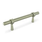 Solid Brass 4 3/4" Long Adjustable Handle in Brushed Nickel