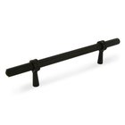 Solid Brass 6 1/2" Long Adjustable Handle in Oil Rubbed Bronze