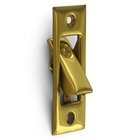 Solid Brass Pocket Door Jamb Bolt in Unlacquered Brass