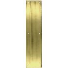 Solid Brass 15" x 3 1/2" Push Plate in Antique Brass