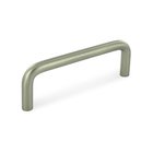 Solid Brass 3 1/2" Centers Wire Pull in Brushed Nickel