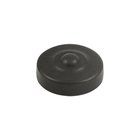 Solid Brass 1" Diameter Round Dimple Screw Cover in Oil Rubbed Bronze