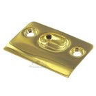 Strike Plate for Ball Catch and Roller Catch (DBC10 SOLD SEPARATELY) in PVD Brass