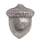 Acorn Knob in Antique Matte Silver