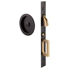Privacy Round Pocket Door Mortise Lock In Oil Rubbed Bronze