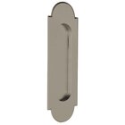 6" #8 Arch Flush Pull in Pewter