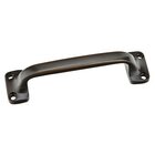 5 1/2" Centers Front Mounted Pull in Oil Rubbed Bronze