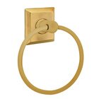 Quincy Towel Ring in French Antique Brass