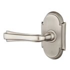 Double Dummy Wembley Left Handed Lever With #8 Rose in Pewter