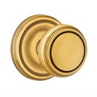 Privacy Norwich Door Knob With Regular Rose in French Antique Brass