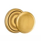 Privacy Providence Door Knob With Regular Rose in French Antique Brass