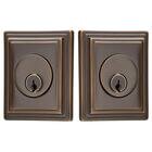 Wilshire Double Cylinder Deadbolt in Oil Rubbed Bronze