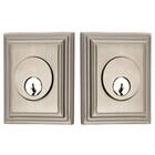 Wilshire Double Cylinder Deadbolt in Pewter