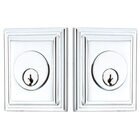 Wilshire Double Cylinder Deadbolt in Polished Chrome