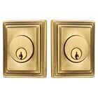 Wilshire Double Cylinder Deadbolt in French Antique Brass
