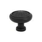 1" Diameter Round Knob in Flat Black Bronze