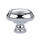 1 3/4" (44mm) Oval Knob in Polished Chrome