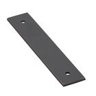 4" Centers Art Deco Rectangular Backplate for Pull in Oil Rubbed Bronze