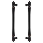 12" Centers Spindle Back To Back Pull in Oil Rubbed Bronze