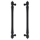 12" Centers Spindle Back To Back Pull in Flat Black