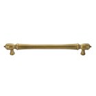 12" Concealed Surface Mount Spindle Door Pull in French Antique Brass
