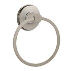 Towel Ring with Watford Rosette in Pewter