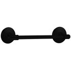 18" Towel Bar with Watford Rosette in Flat Black