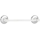 24" Towel Bar with Watford Rosette in Polished Chrome
